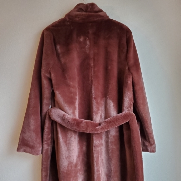 Reformation Hudson Coat in Chocolate size L NWT - Picture 8 of 8